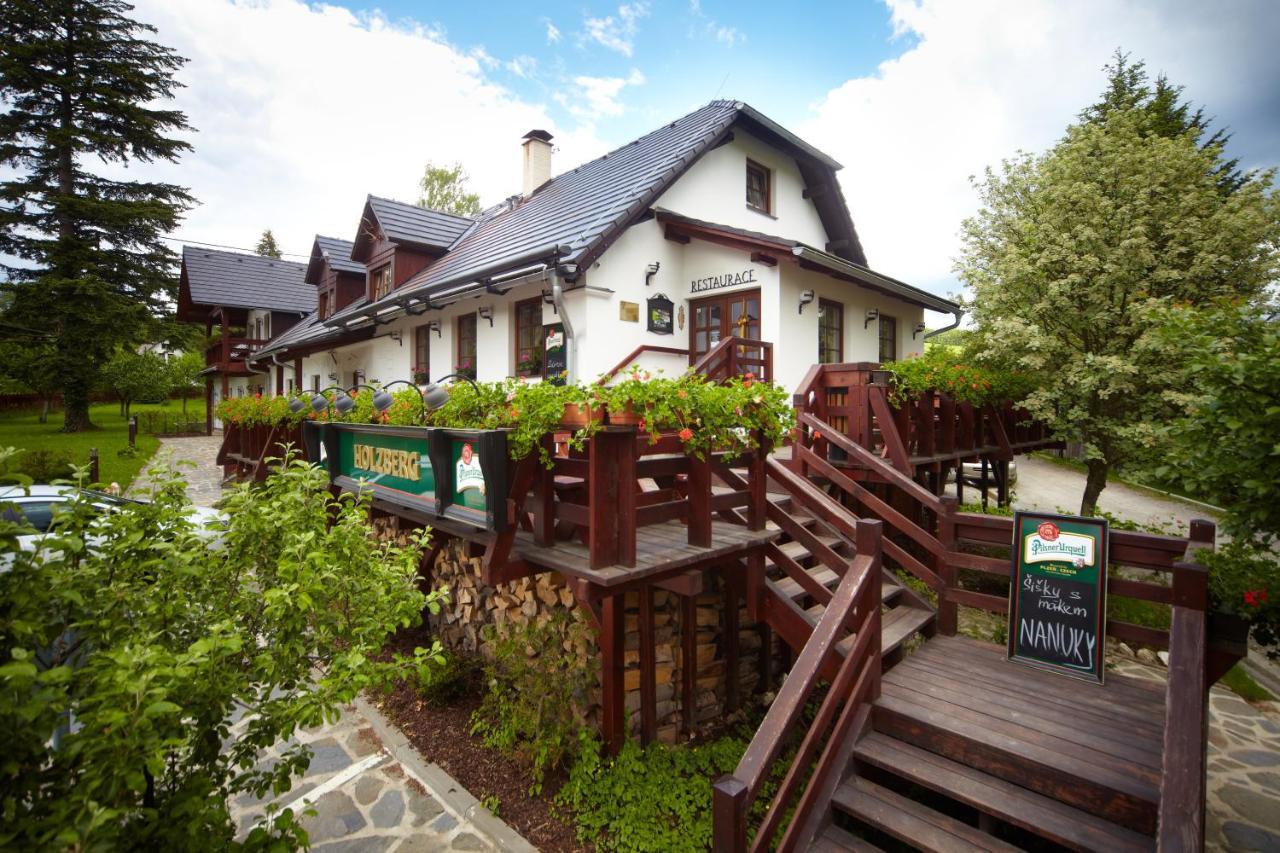 Wellness Hotel Holzberg Suchá Rudná Bagian luar foto
